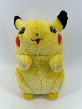 Vintage 1998 Talking Pikachu I CHOOSE YOU Plush Game Freak Tested Working Clean